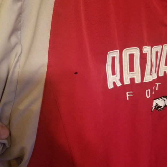Adidas Razorback Football Windbreaker - Picture 5 of 6